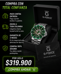 Reloj G-force At9813 Automatico