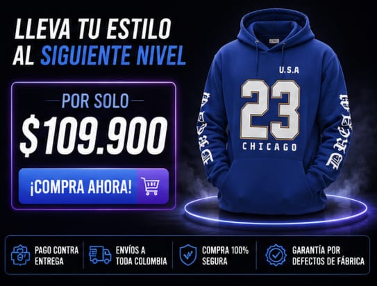 Buzo Azul Chicago