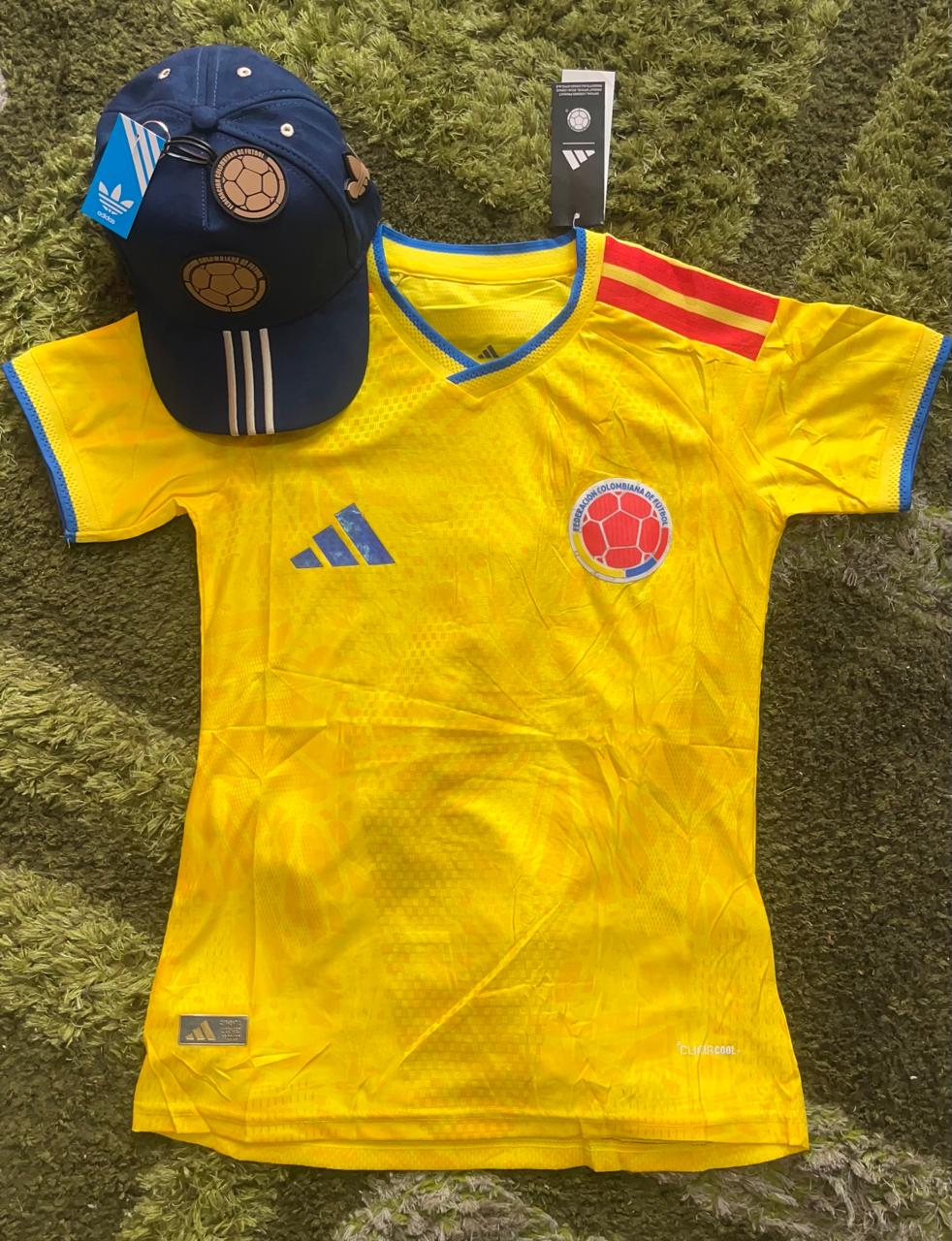 Camisa Colombia 1.1 + Gorra mundial 2026