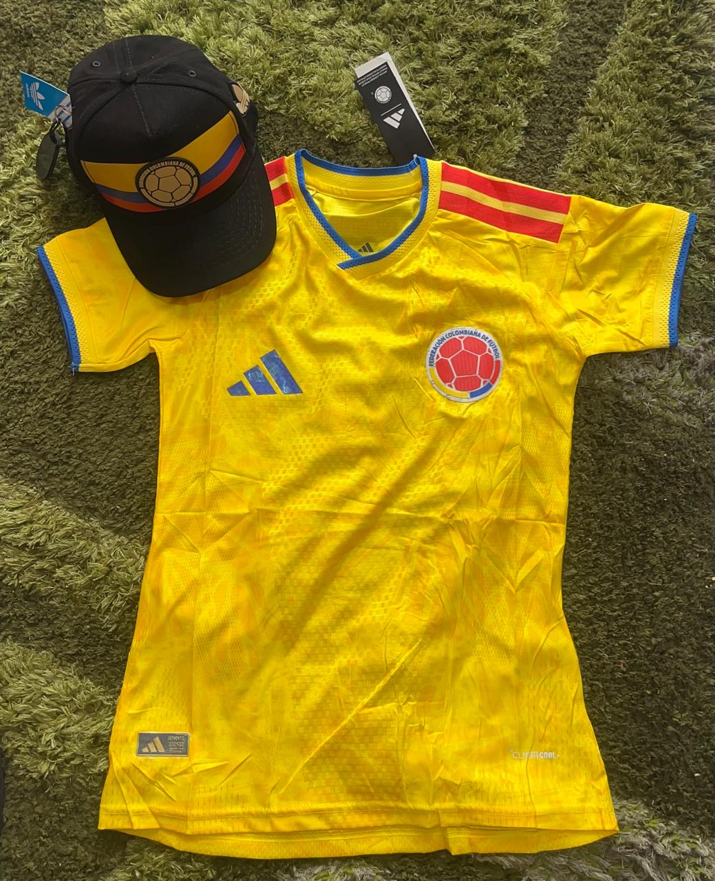 Camisa Colombia 1.1 + Gorra mundial 2026
