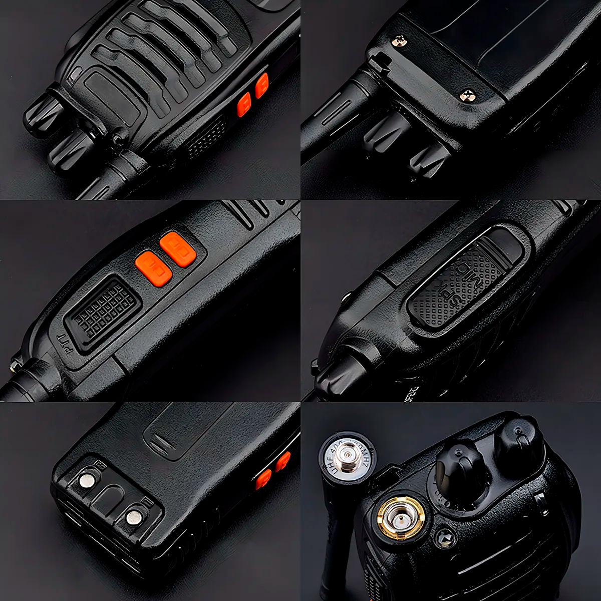 Radio Walkie Talkie Baofeng Bf888s Uhf X2 und.