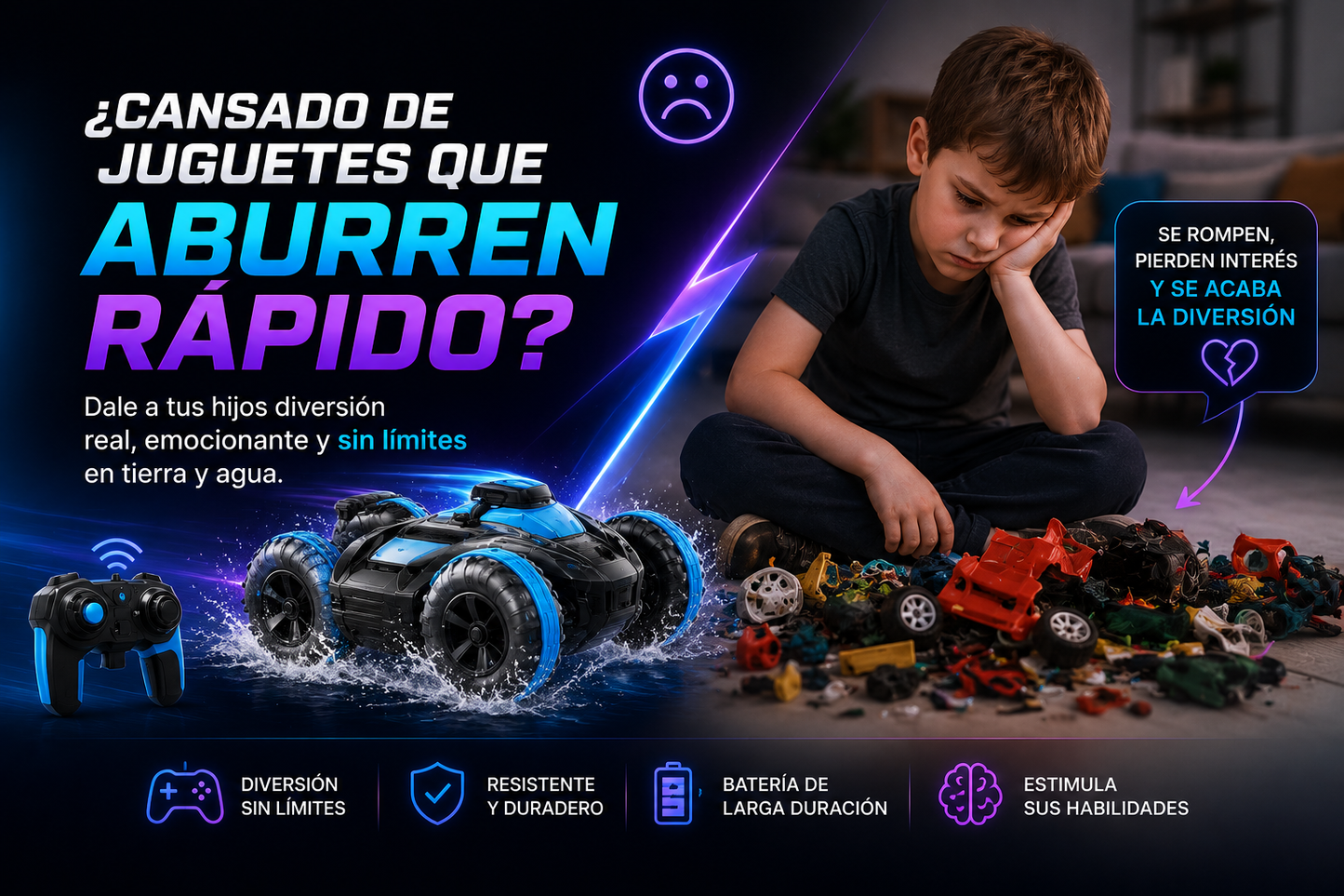 CARRO A CONTROL BLADE AMPHIBIOUS