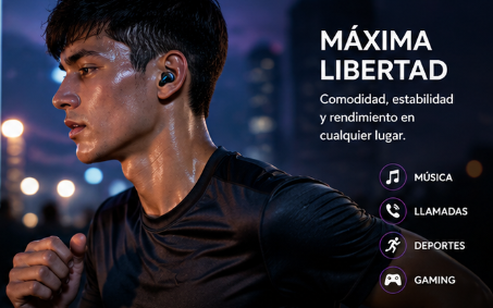 Auriculares Mipods E50 True Wireless Hea