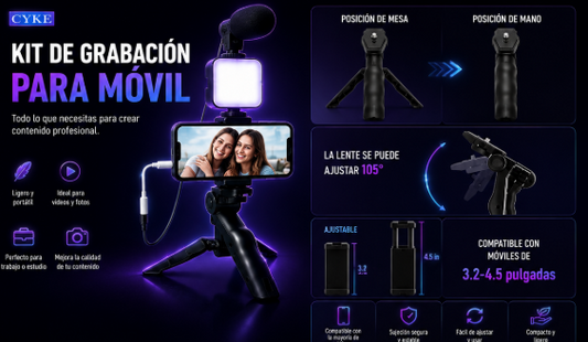 Convierte tu celular en un estudio profesional