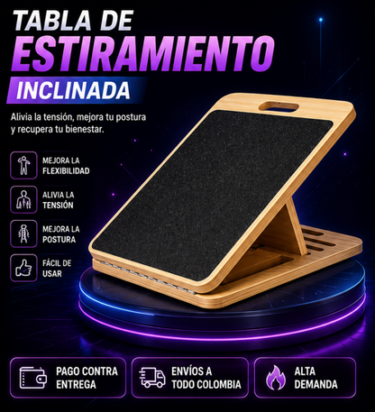 Tabla de Estiramiento Inclinada