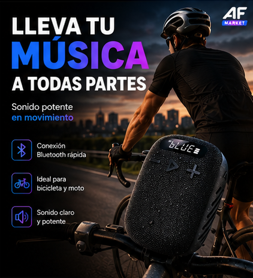 Parlante Para Moto Bicicleta Bluetooh
