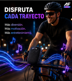 Parlante Para Moto Bicicleta Bluetooh