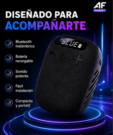Parlante Para Moto Bicicleta Bluetooh