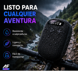 Parlante Para Moto Bicicleta Bluetooh