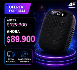 Parlante Para Moto Bicicleta Bluetooh