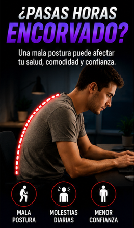 CORRECTOR POSTURA INTELIGENTE VIBRADOR