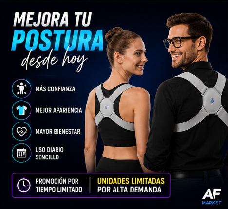 CORRECTOR POSTURA INTELIGENTE VIBRADOR