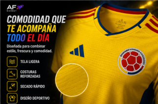 CAMISETA COLOMBIA MUNDIAL 2026