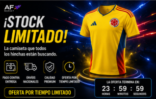 CAMISETA COLOMBIA MUNDIAL 2026