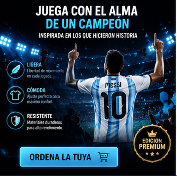 CAMISETA ARGENTINA MUNDIAL 2026 CON CAJA