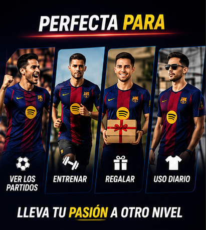 CAMISETA BARCELONA PLAYER LOCAL 2026