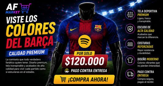 CAMISETA BARCELONA PLAYER LOCAL 2026