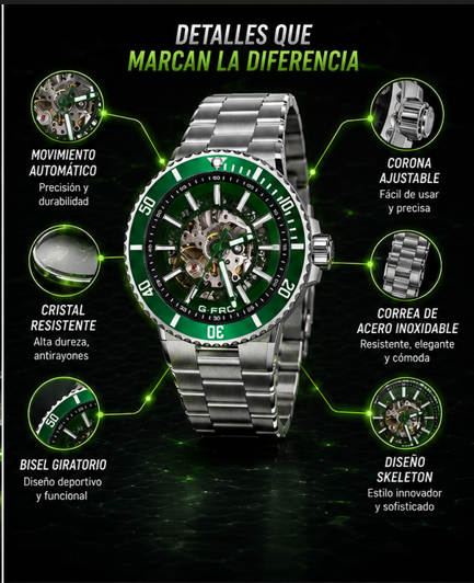 Reloj G-force At9813 Automatico
