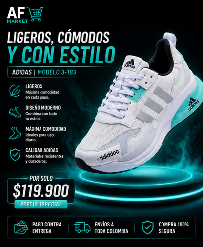 💜~LLEGANDO ADIDAS, COLORIDO DAMA~🩷