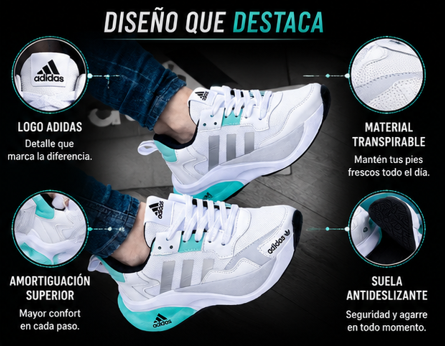 💜~LLEGANDO ADIDAS, COLORIDO DAMA~🩷