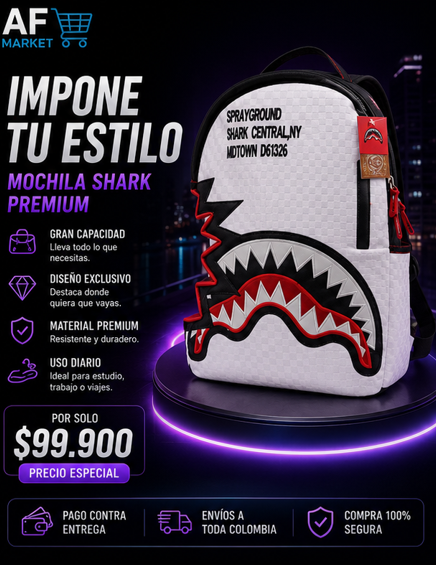 Bolso Sprayground mordisco