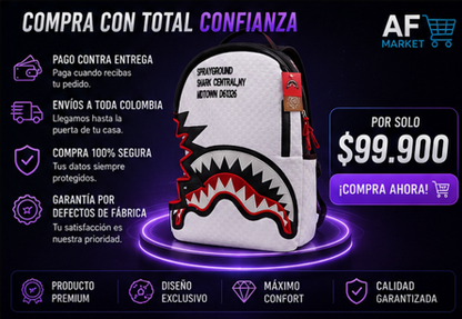 Bolso Sprayground mordisco