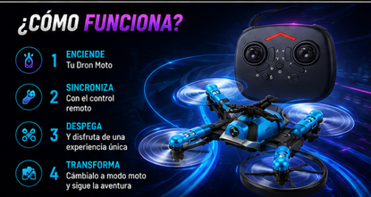 DRON MOTO