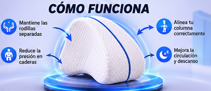 Almohada Ortopédica Entre Piernas