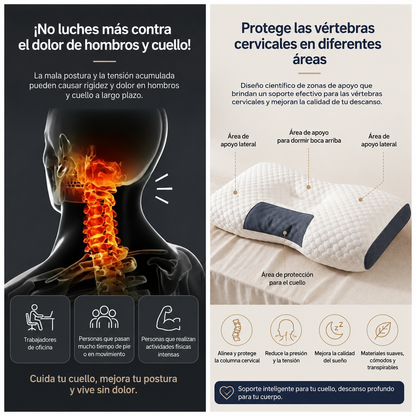 Almohada Ortopedica Cervical Set x 2