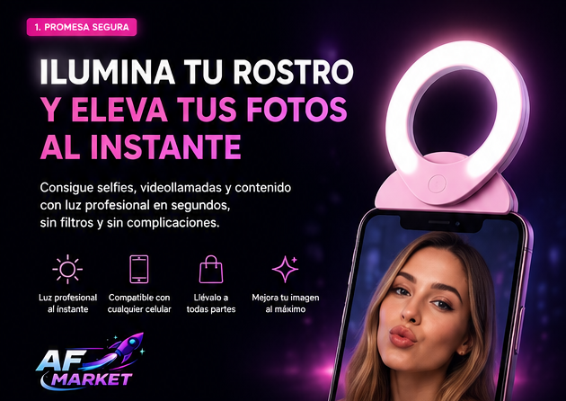 Aro Selfie Mini Para Celular