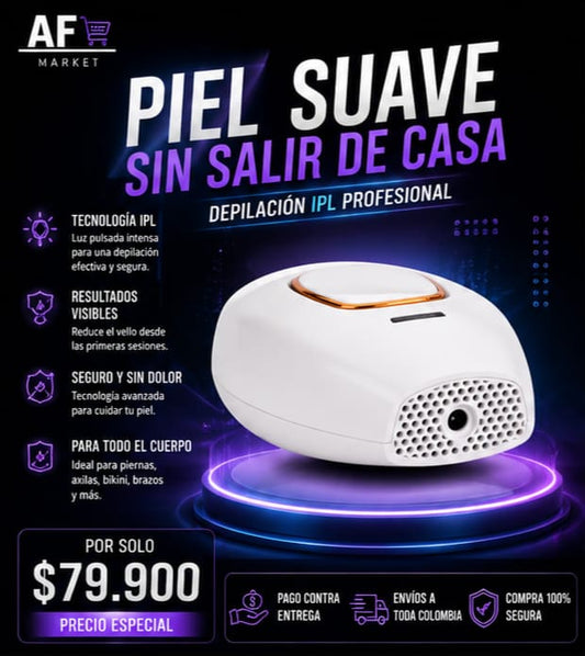 DEPILADORA LASER IPL PERMANENTE