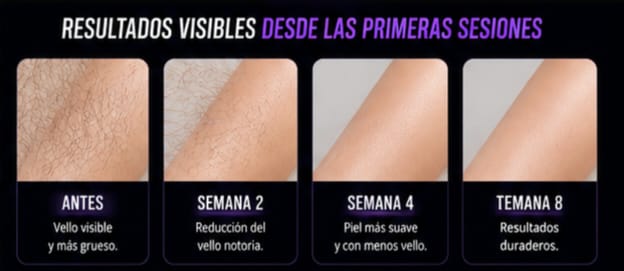 DEPILADORA LASER IPL PERMANENTE