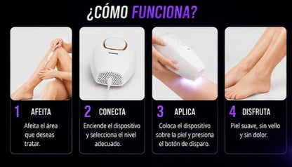 DEPILADORA LASER IPL PERMANENTE