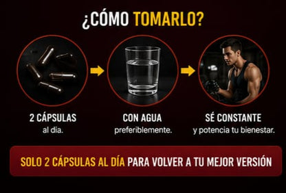 Vitamina Shilajit con Ashwaganda y Proteina Vega