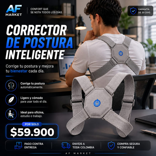 CORRECTOR POSTURA INTELIGENTE VIBRADOR