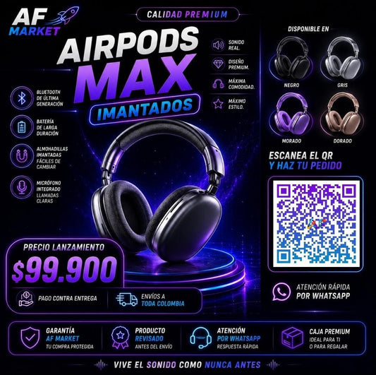 AirPods Max Imantados