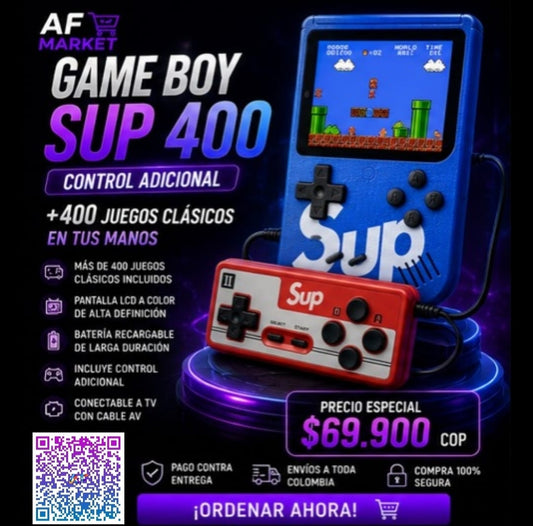 GAME BOY SUP 400 control adicional